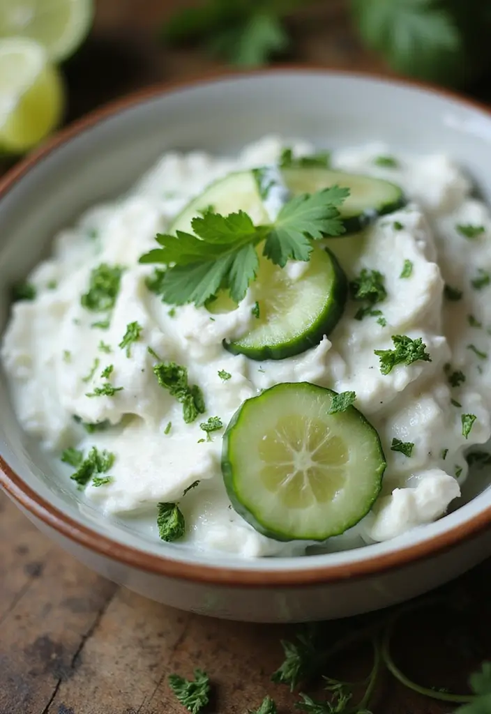 27 Family Meal Ideas for Ramadan That Bring People Together - 17. Cucumber Yogurt Salad: Cool & Creamy