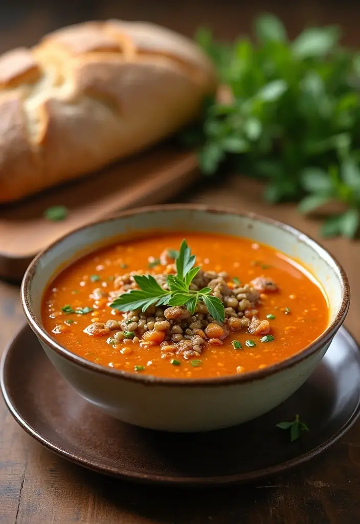 27 Family Meal Ideas for Ramadan That Bring People Together - 2. Lentil Soup: Hearty and Healthy