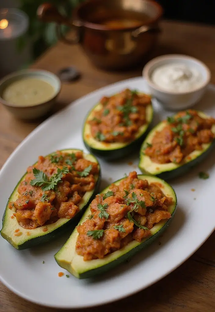 27 Family Meal Ideas for Ramadan That Bring People Together - 21. Stuffed Zucchini: A Unique Dish