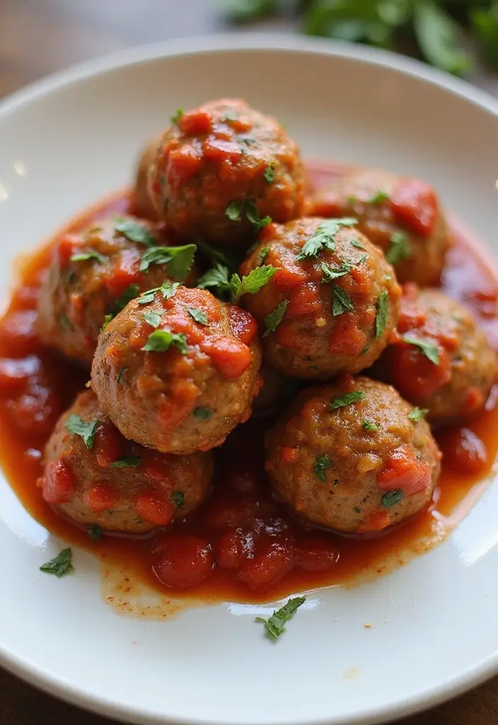 27 Gluten Free Family Meal Recipes Everyone Will Enjoy - 21. Veggie-Loaded Meatballs