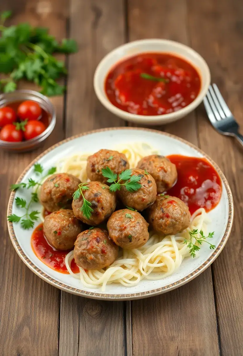 27 Healthy Air Fryer Meal Ideas for the Whole Family - 12. Air Fryer Meatballs