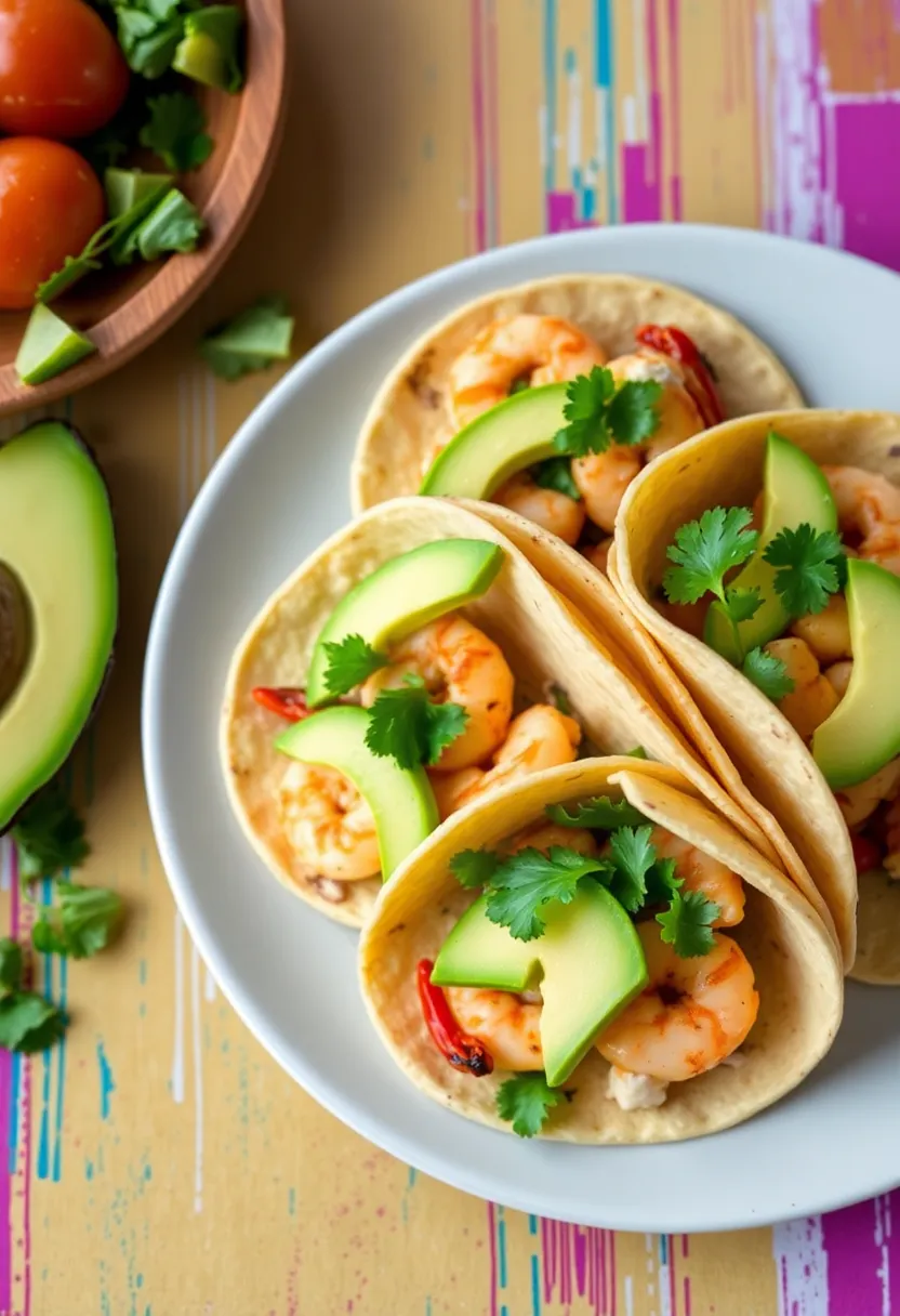 27 Healthy Air Fryer Meal Ideas for the Whole Family - 14. Air Fryer Shrimp Tacos