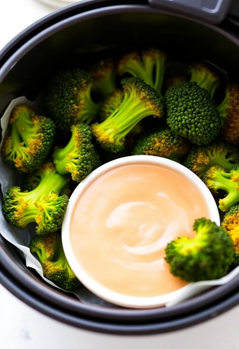 27 Healthy Air Fryer Meal Ideas for the Whole Family - 16. Air Fryer Broccoli Bites
