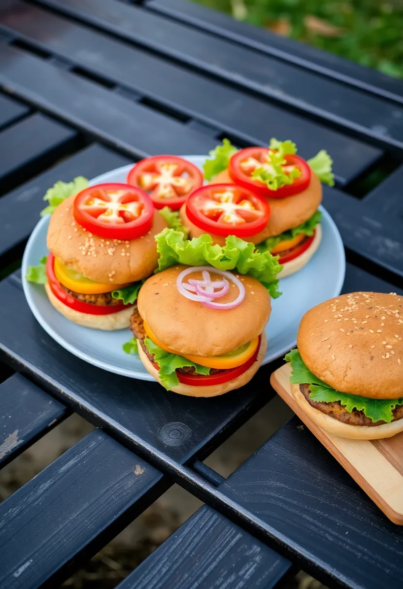 27 Healthy Air Fryer Meal Ideas for the Whole Family - 22. Air Fryer Veggie Burgers