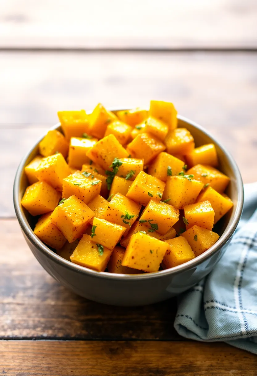 27 Healthy Air Fryer Meal Ideas for the Whole Family - 23. Air Fryer Butternut Squash