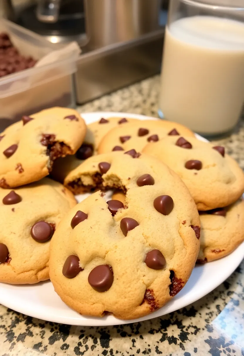 27 Healthy Air Fryer Meal Ideas for the Whole Family - 24. Air Fryer Chocolate Chip Cookies