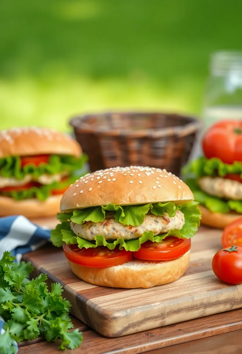 27 Healthy Air Fryer Meal Ideas for the Whole Family - 6. Air Fryer Turkey Burgers