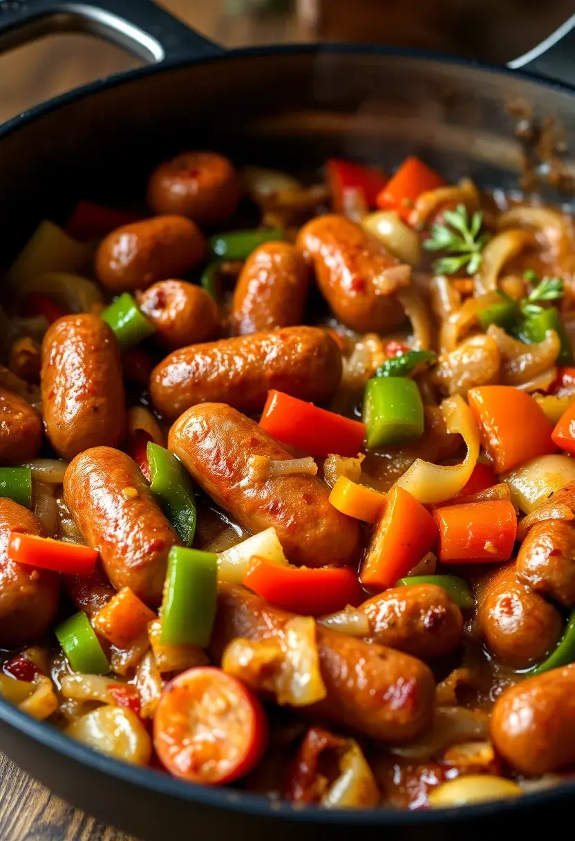 27 Low Carb Meals for the Whole Family to Enjoy - 25. Italian Sausage and Peppers