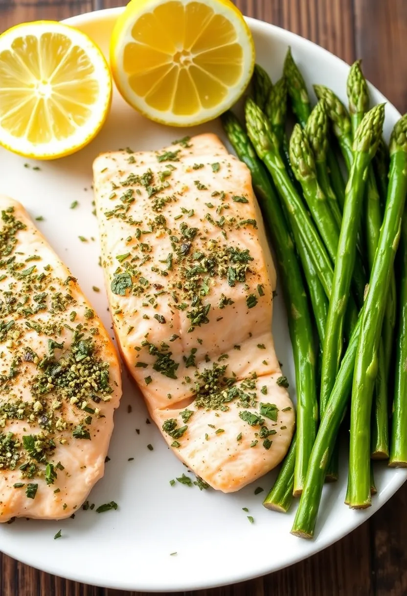 27 Low Carb Meals for the Whole Family to Enjoy - 3. Herb-Crusted Salmon