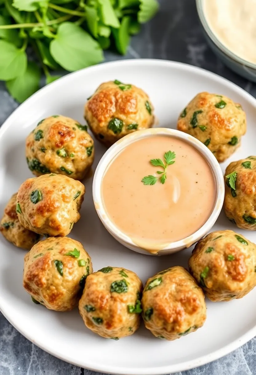 27 Low Carb Meals for the Whole Family to Enjoy - 6. Turkey and Spinach Meatballs