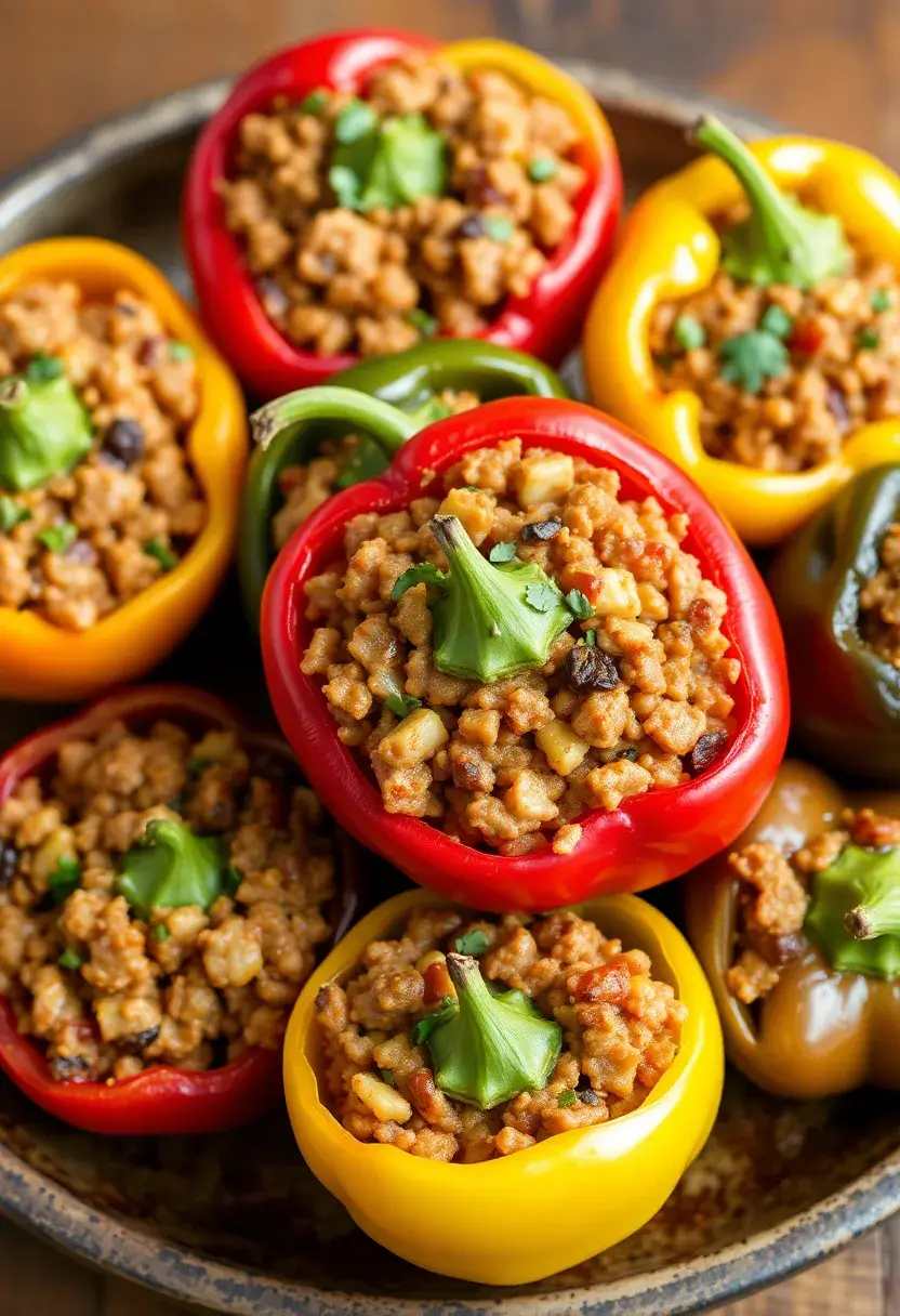 27 Low Carb Meals for the Whole Family to Enjoy - 7. Stuffed Bell Peppers