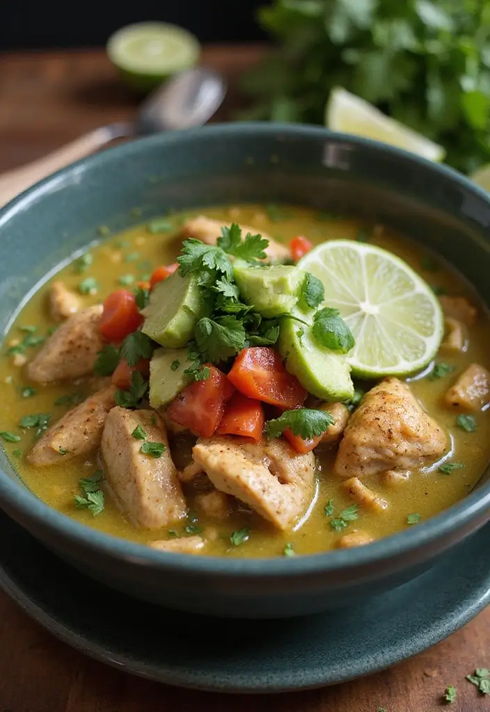 27 Whole30 Family Meal Recipes That Kids Will Actually Eat - 14. Chicken Posole Verde
