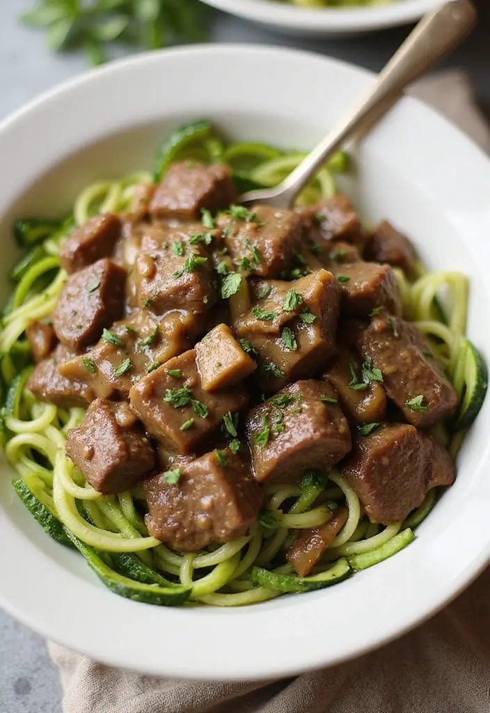 27 Whole30 Family Meal Recipes That Kids Will Actually Eat - 26. Whole30 Beef Stroganoff