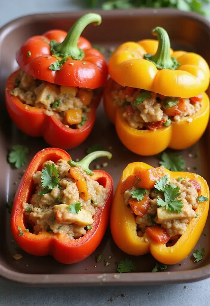 27 Whole30 Family Meal Recipes That Kids Will Actually Eat - 9. Stuffed Bell Peppers