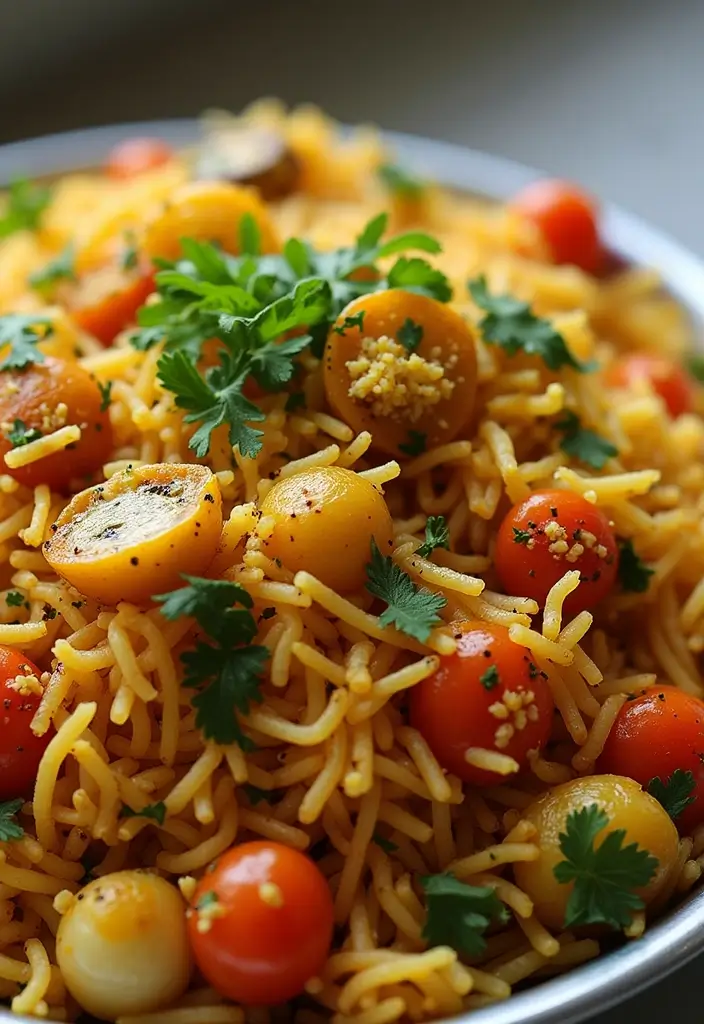 28 Cheap Healthy Meals for Family on a Tight Budget - 15. Vegetable Biryani