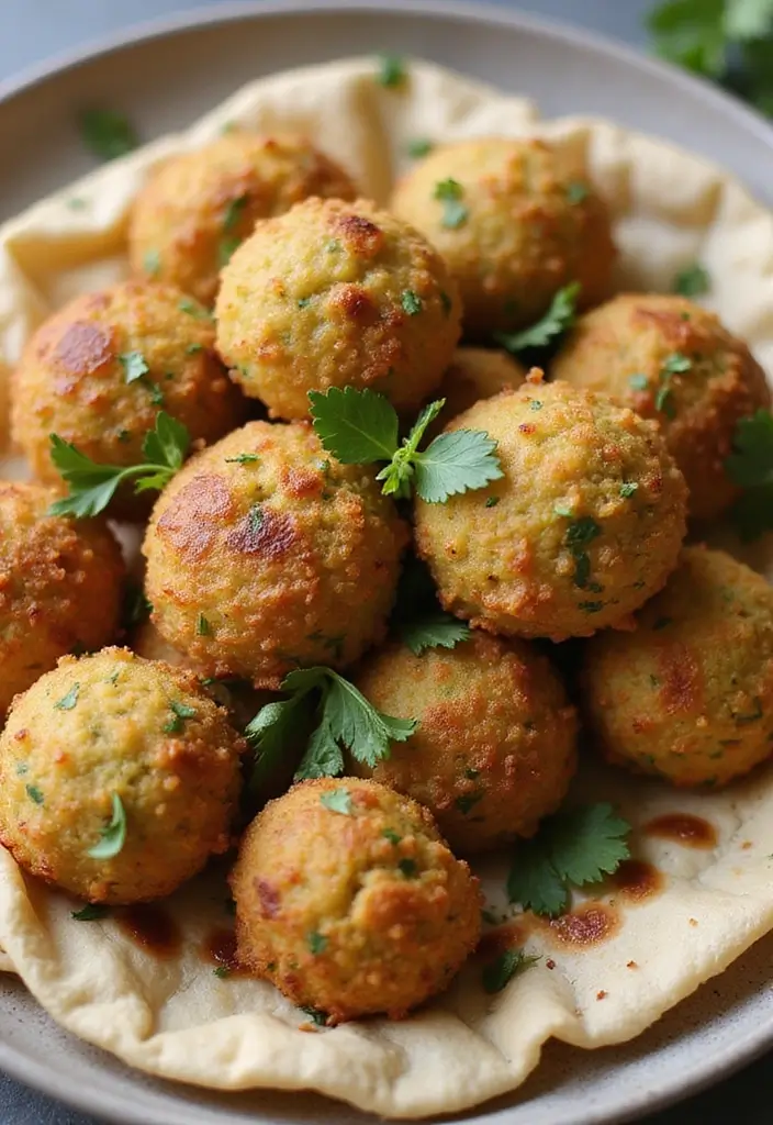 28 Cheap Healthy Meals for Family on a Tight Budget - 21. Baked Falafel