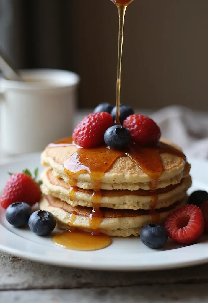 28 Cheap Healthy Meals for Family on a Tight Budget - 9. Oatmeal Pancakes