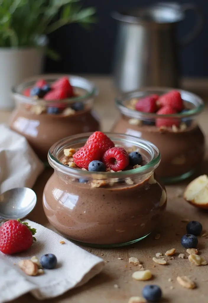 28 Family Friendly 21 Day Fix Meal Recipes That Work - 27. Chocolate Chia Seed Pudding
