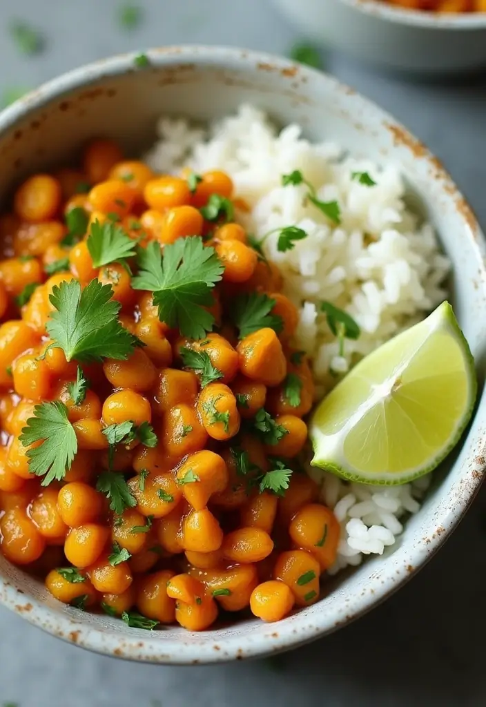 28 Family Friendly Dairy Free Meal Recipes for All Ages - 11. Coconut Curry Lentils