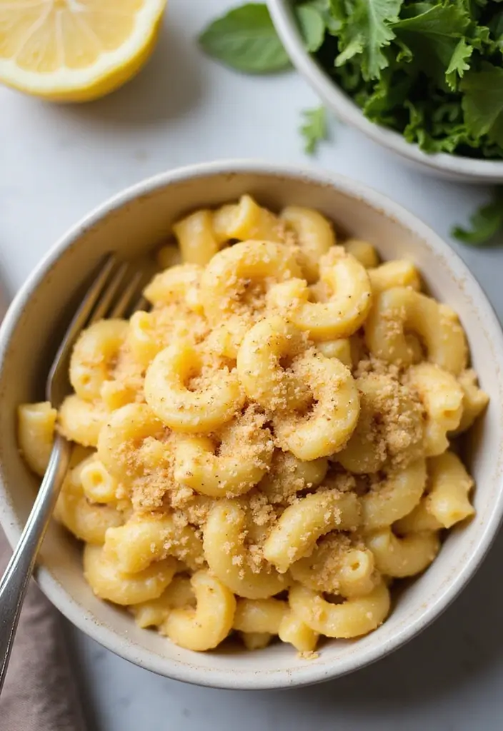 28 Family Friendly Dairy Free Meal Recipes for All Ages - 15. Creamy Vegan Mac & Cheese