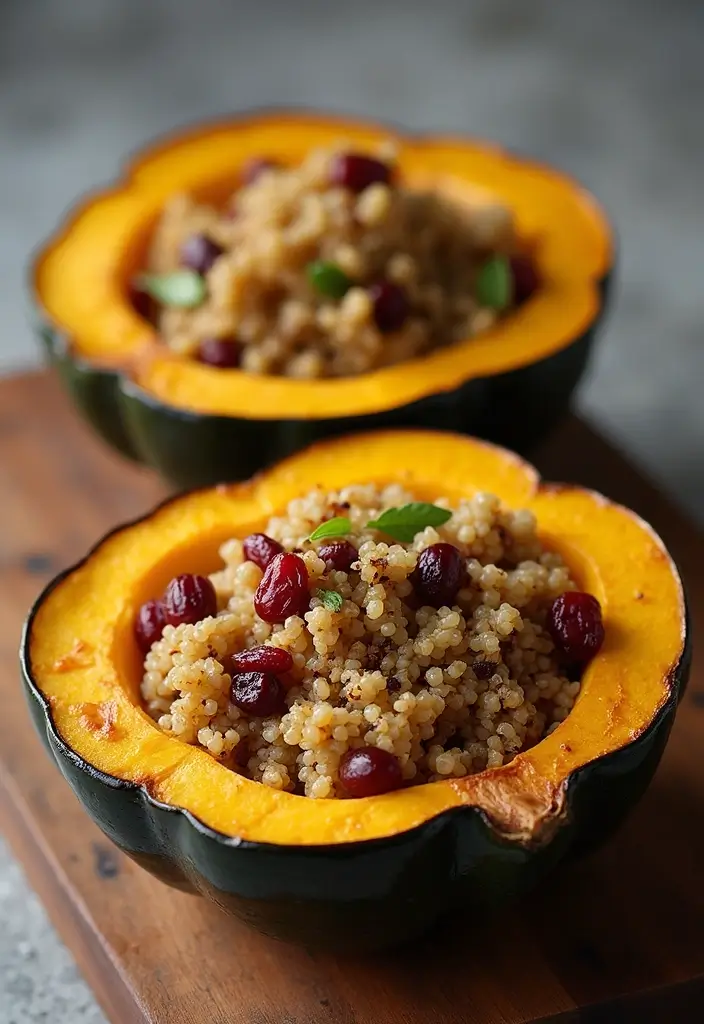 28 Family Friendly Dairy Free Meal Recipes for All Ages - 22. Stuffed Acorn Squash