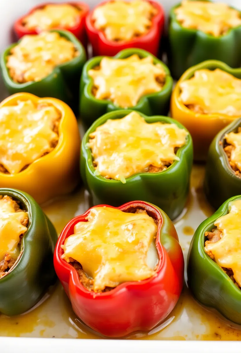 28 Family Meals Under 20 Dollars That Stretch Your Budget - 25. Stuffed Bell Peppers
