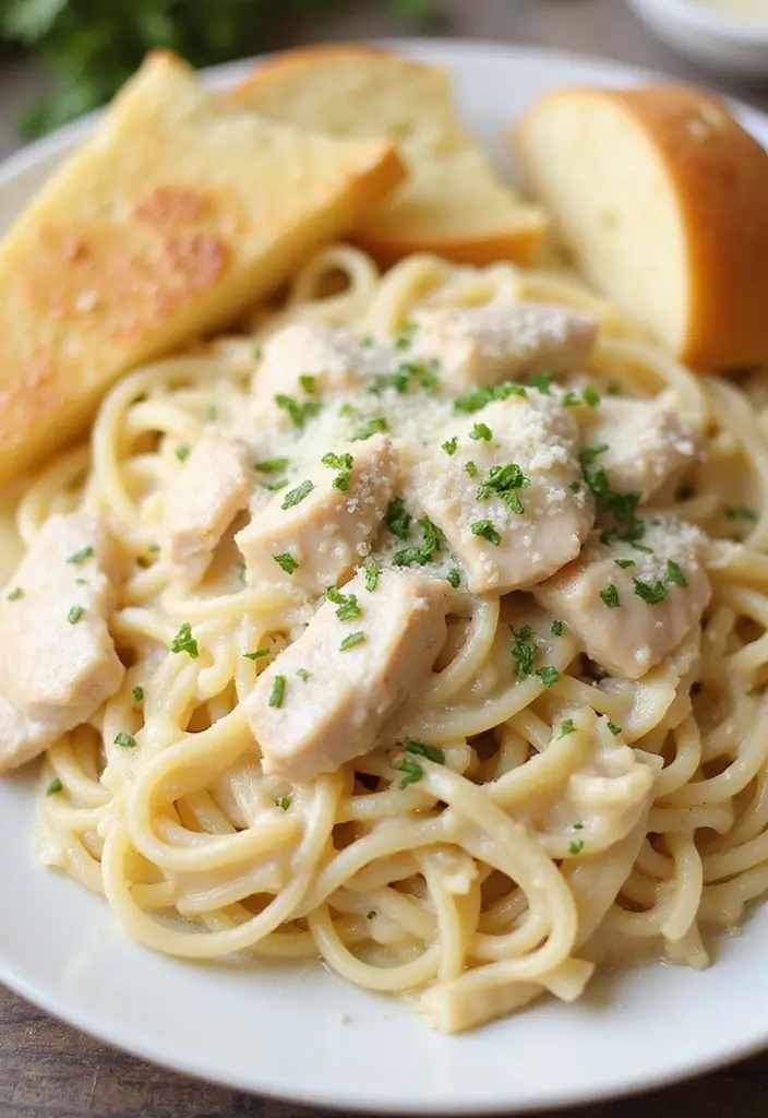 28 Instant Pot Large Family Meals That Save Time - 1. Creamy Instant Pot Chicken Alfredo