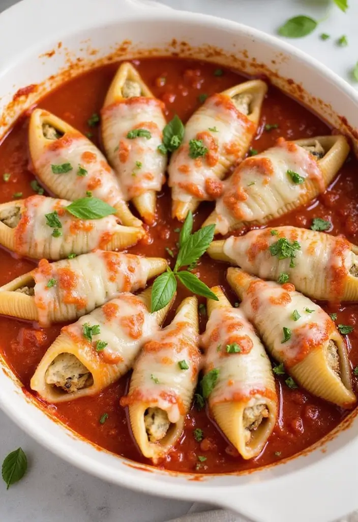 28 Instant Pot Large Family Meals That Save Time - 13. Instant Pot Spinach and Cheese Stuffed Shells