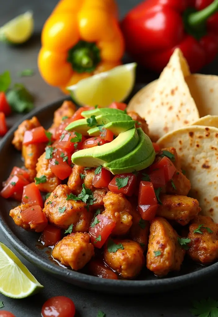 28 Instant Pot Large Family Meals That Save Time - 22. Instant Pot Chicken Fajitas