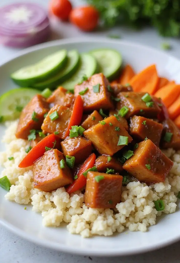 28 Keto Crock Pot Family Meal Recipes for Low Carb Eating - 19. Sweet and Sour Pork