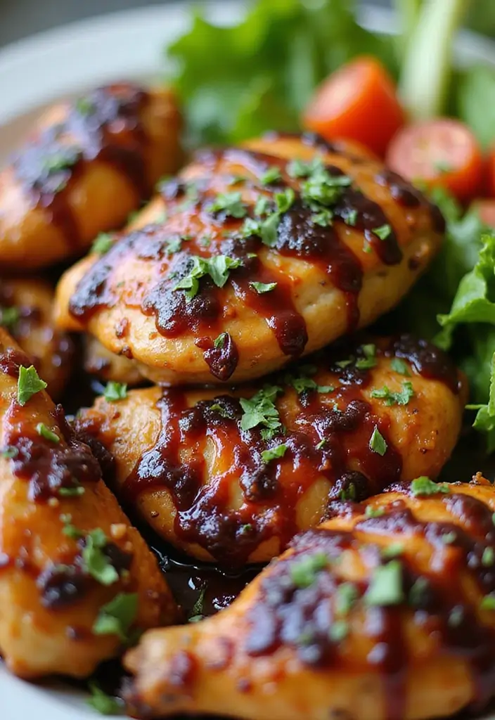 28 Keto Crock Pot Family Meal Recipes for Low Carb Eating - 20. Balsamic Glazed Chicken