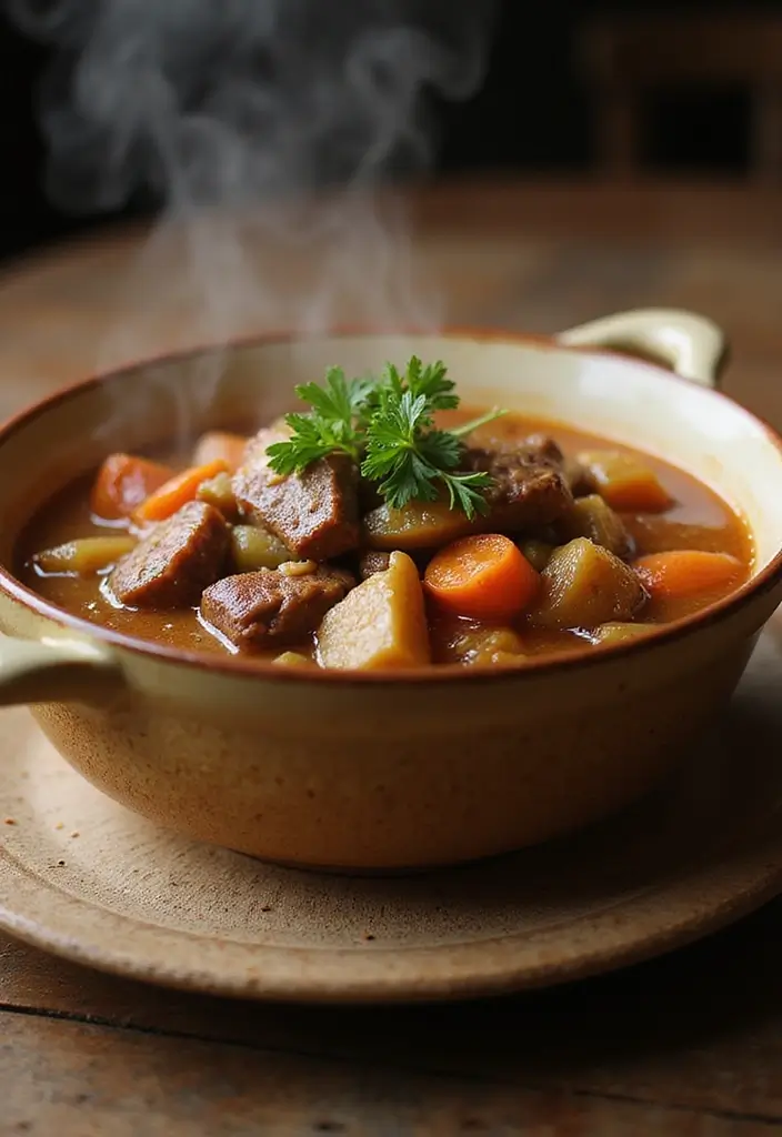 28 Keto Crock Pot Family Meal Recipes for Low Carb Eating - 25. Beef and Vegetable Stew