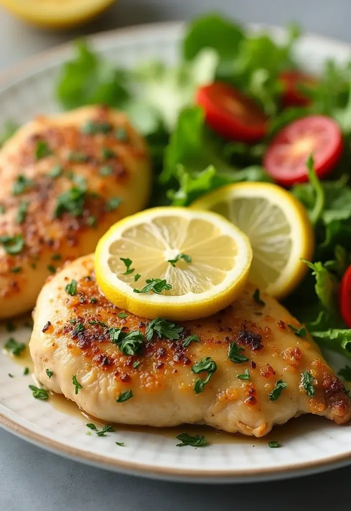 28 Keto Crock Pot Family Meal Recipes for Low Carb Eating - 7. Lemon Herb Chicken