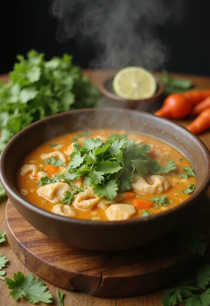 28 Low Calorie Healthy Family Dinner Recipes to Try - 16. Thai Coconut Soup