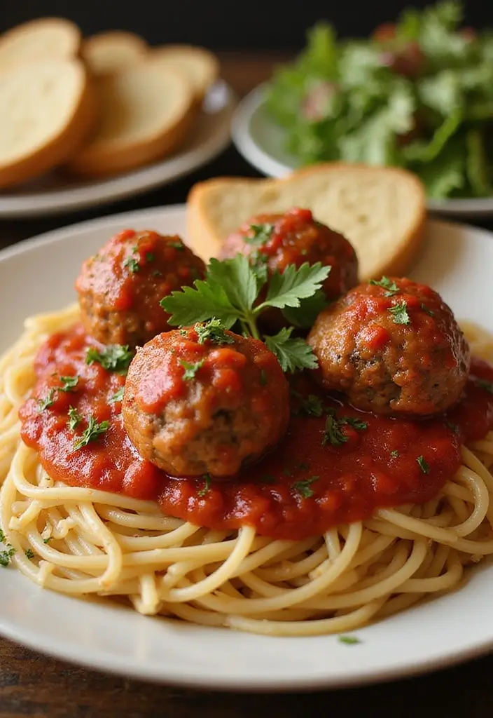 28 Old Fashioned Family Recipes for Classic Meals - 11. Heritage Meatballs in Tomato Sauce