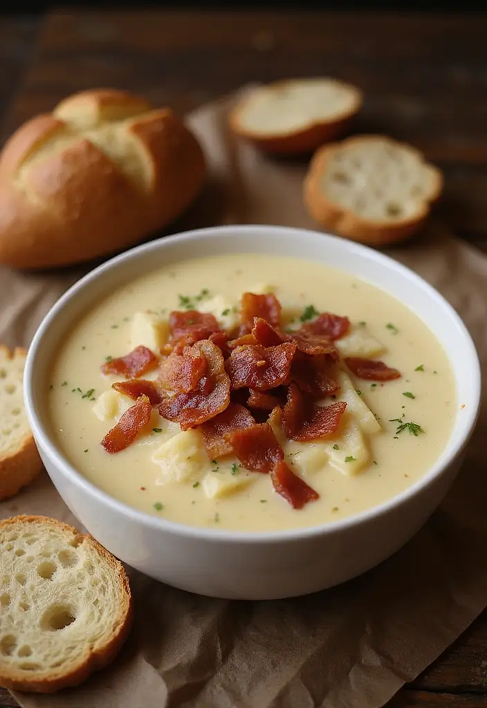 28 Old Fashioned Family Recipes for Classic Meals - 13. Grandma's Creamy Potato Soup
