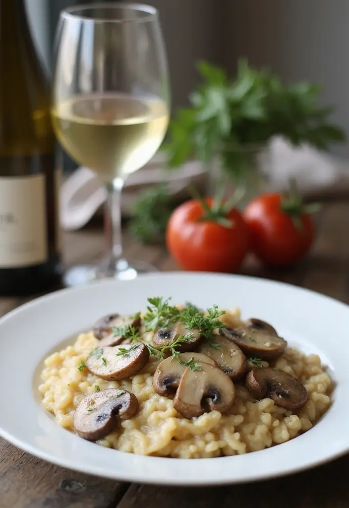 28 Old Fashioned Family Recipes for Classic Meals - 19. Creamy Mushroom Risotto