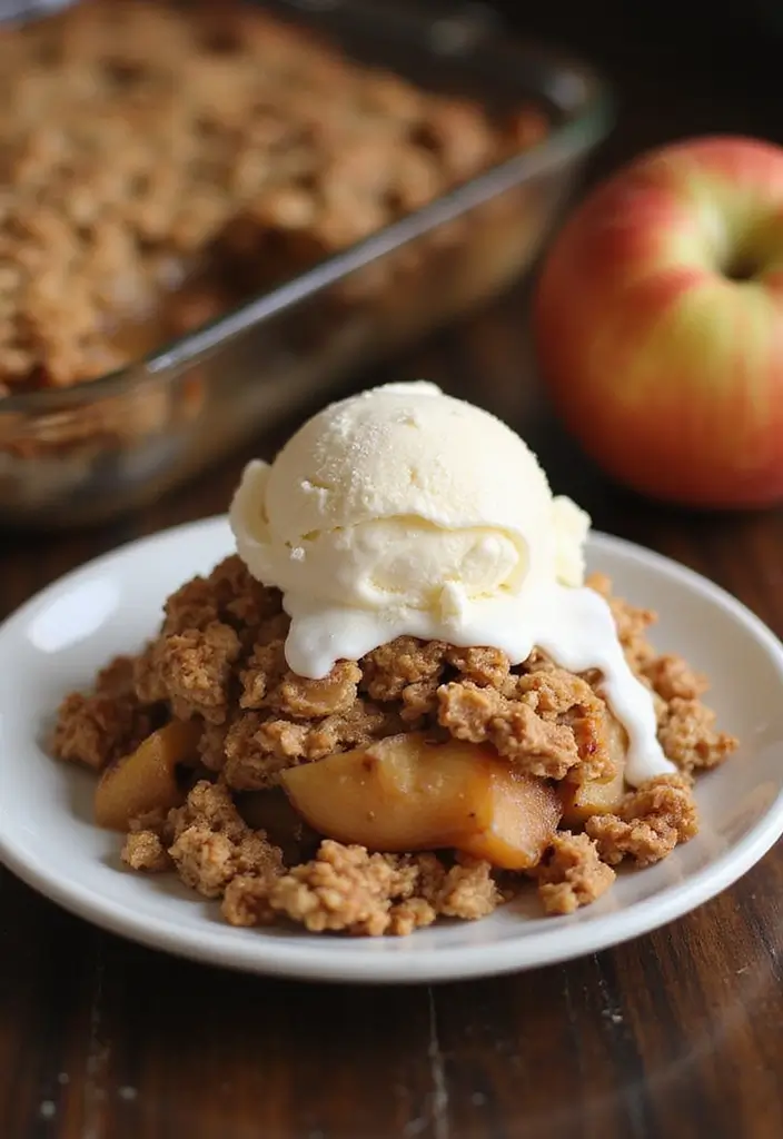 28 Old Fashioned Family Recipes for Classic Meals - 20. Simple Apple Crisp