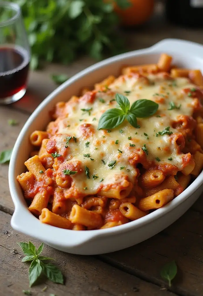 28 Old Fashioned Family Recipes for Classic Meals - 6. Old Fashioned Baked Ziti