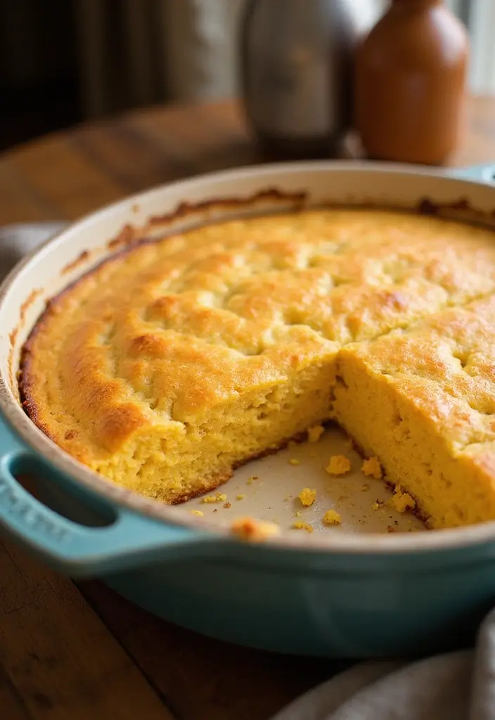 28 Old Fashioned Family Recipes for Classic Meals - 8. Vintage Cornbread Casserole