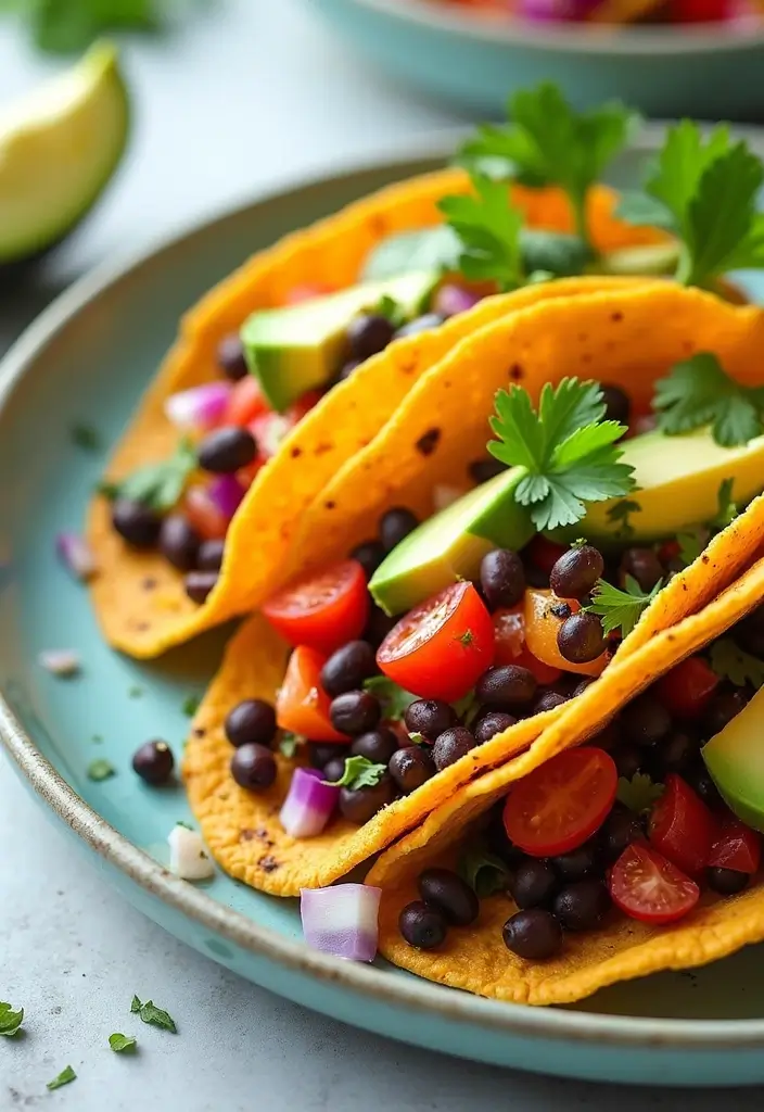 28 Quick Dinner Ideas for Busy Moms and Families - 10. Sweet Potato and Black Bean Tacos