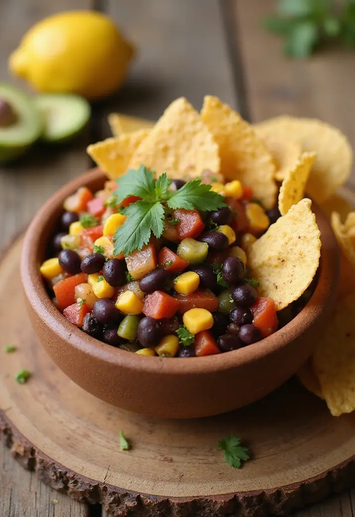 28 Quick Healthy Family Meals for Busy Days - 19. Black Bean and Corn Salsa