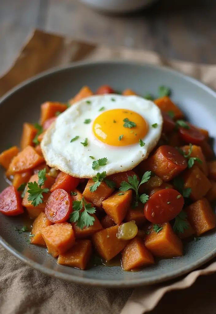 28 Quick Healthy Family Meals for Busy Days - 23. Sweet Potato Hash
