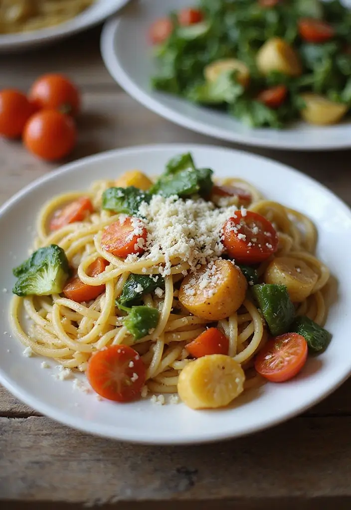 28 Quick Healthy Family Meals for Busy Days - 5. Pasta Primavera