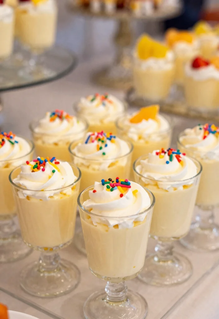 10 Dessert Shot Recipes for Fun Party Size Treats 45 10 Dessert Shot Recipes for Fun Party Size Treats 5. Vanilla Bean Pudding Shot 0