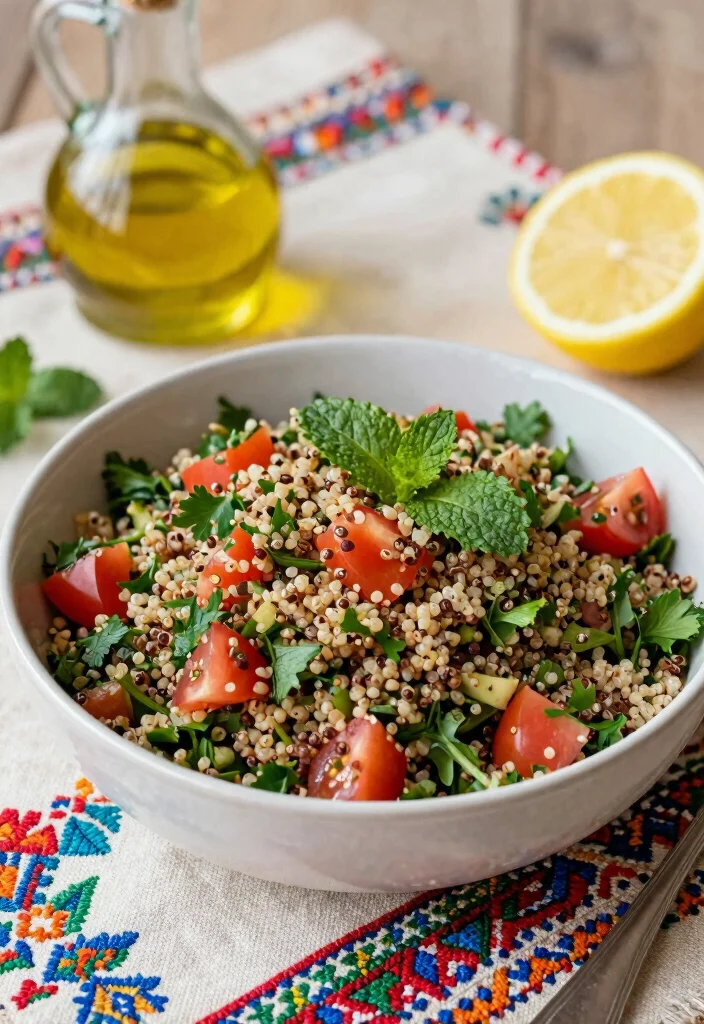10 Easy Cold Dinner Recipes for No Cook Nights 56 10 Easy Cold Dinner Recipes for No Cook Nights 6. Quinoa Tabbouleh 0