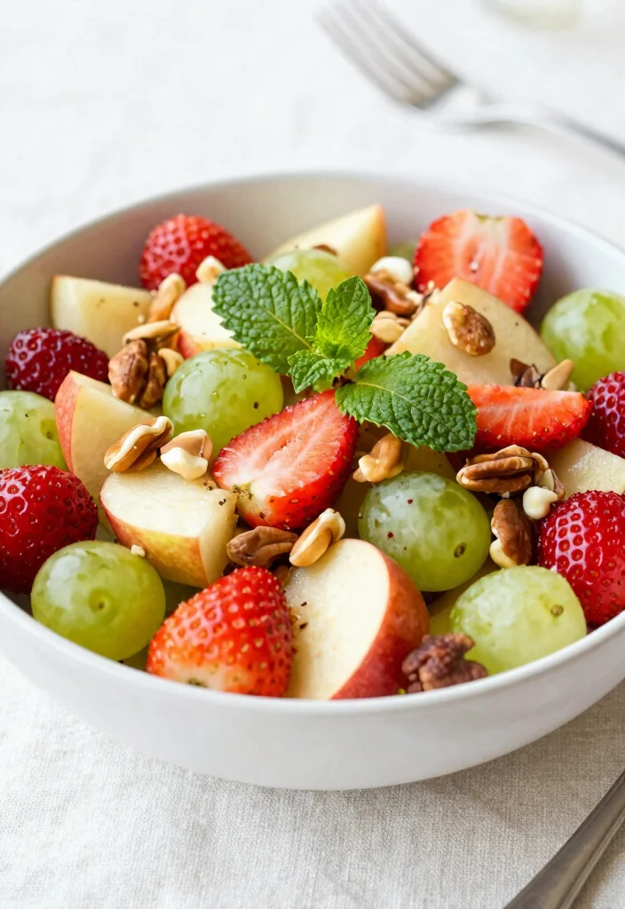 10 Easy Cold Dinner Recipes for No Cook Nights 89 10 Easy Cold Dinner Recipes for No Cook Nights 9. Fruit and Nut Salad 0