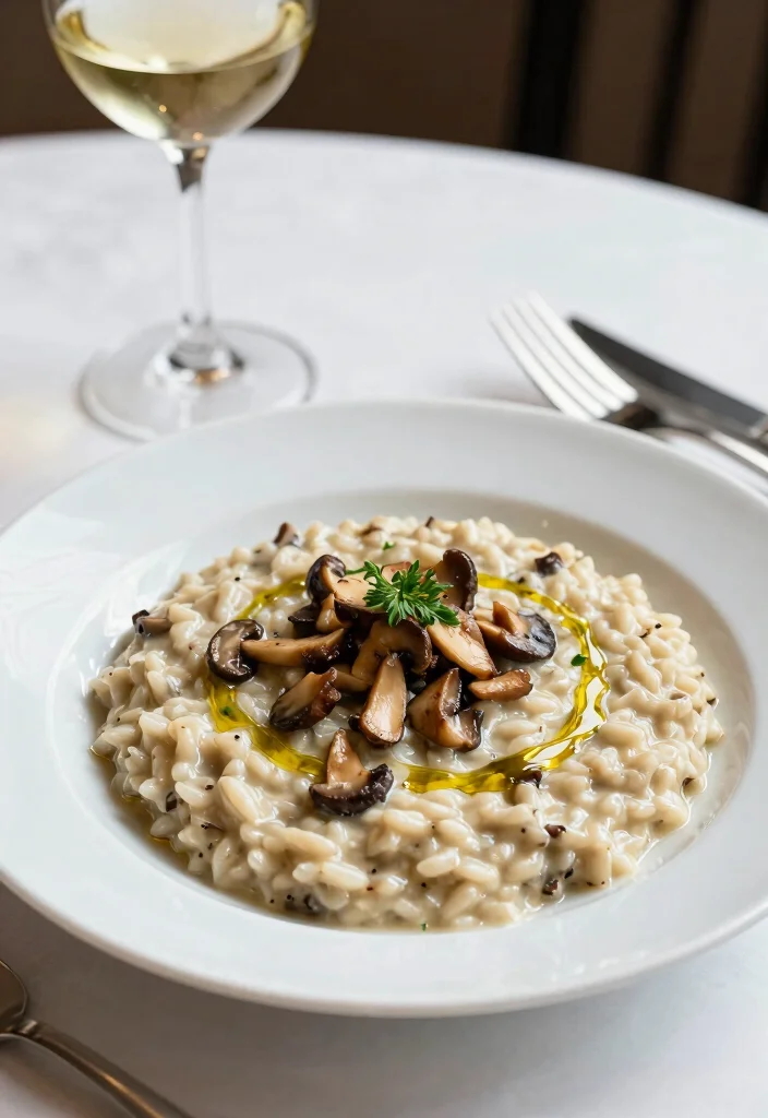 10 Elevated Dinner Recipes for Impressive At Home Meals 2. Truffle Mushroom Risotto 0