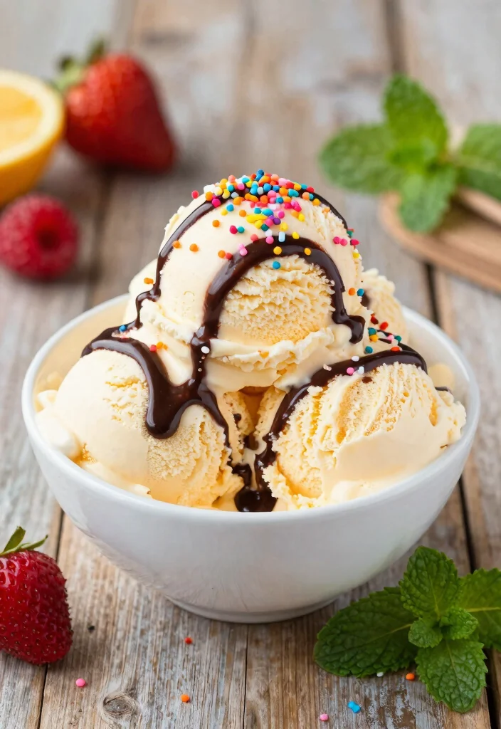 10 Half and Half Dessert Recipes for Smooth Creamy Texture 9. Half and Half Ice Cream 0