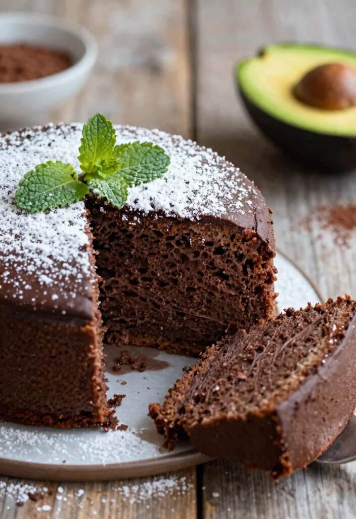 10 Healthy Vegan Cake Recipes for Lighter Sweet Baking 1. Chocolate Avocado Cake 0
